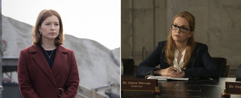 Stacey Farber (l.) in „Superman & Lois“, Lea Thompson in „Star Trek: Picard“ – Bild: The CW, Paraount+