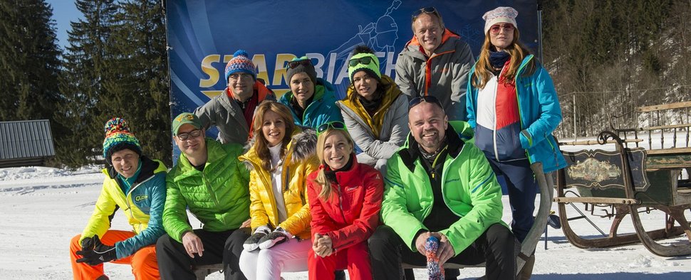 „Star-Biathlon 2015“: Die prominenten Teilnehmer – Bild: ARD/Ralf Wilschewski