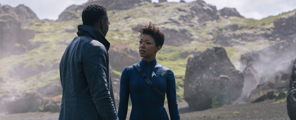 „Star Trek: Discovery“: Book (David Ajala) und Burnham (Sonequa Martin-Green) – Bild: CBS All Access