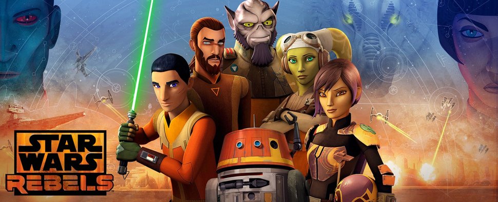 Die „Star Wars Rebels“ in der vierten Staffel – Bild: Disney/Lucasfilm
