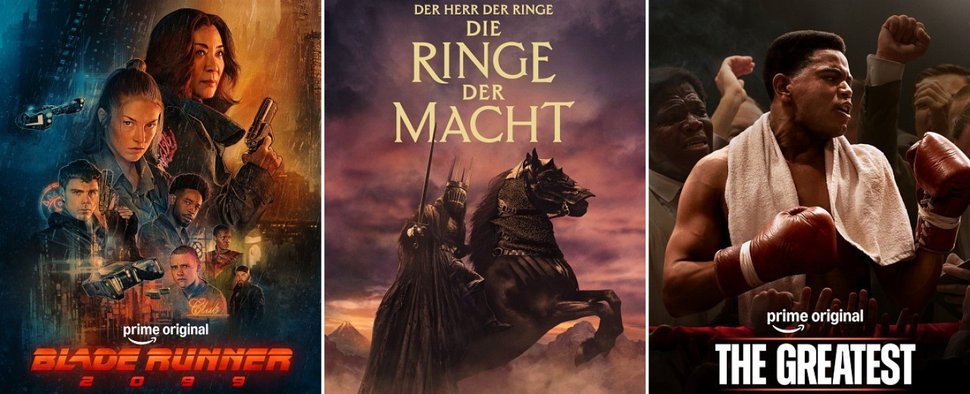Starten bei Amazon Prime Video im November: „Blade Runner 2099“, „Der Herr der Ringe“ und „The Greatest“ – Bild: Amazon Inc.