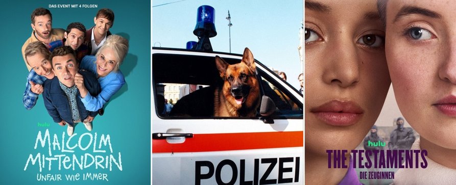 Die 8 wichtigsten Serien im April – Von „Kommissar Rex“ bis „Malcolm mittendrin“, von „The Testaments“ bis „Das Geisterhaus“ – Bild: Disney+ /​ Sat.1 /​ Disney+