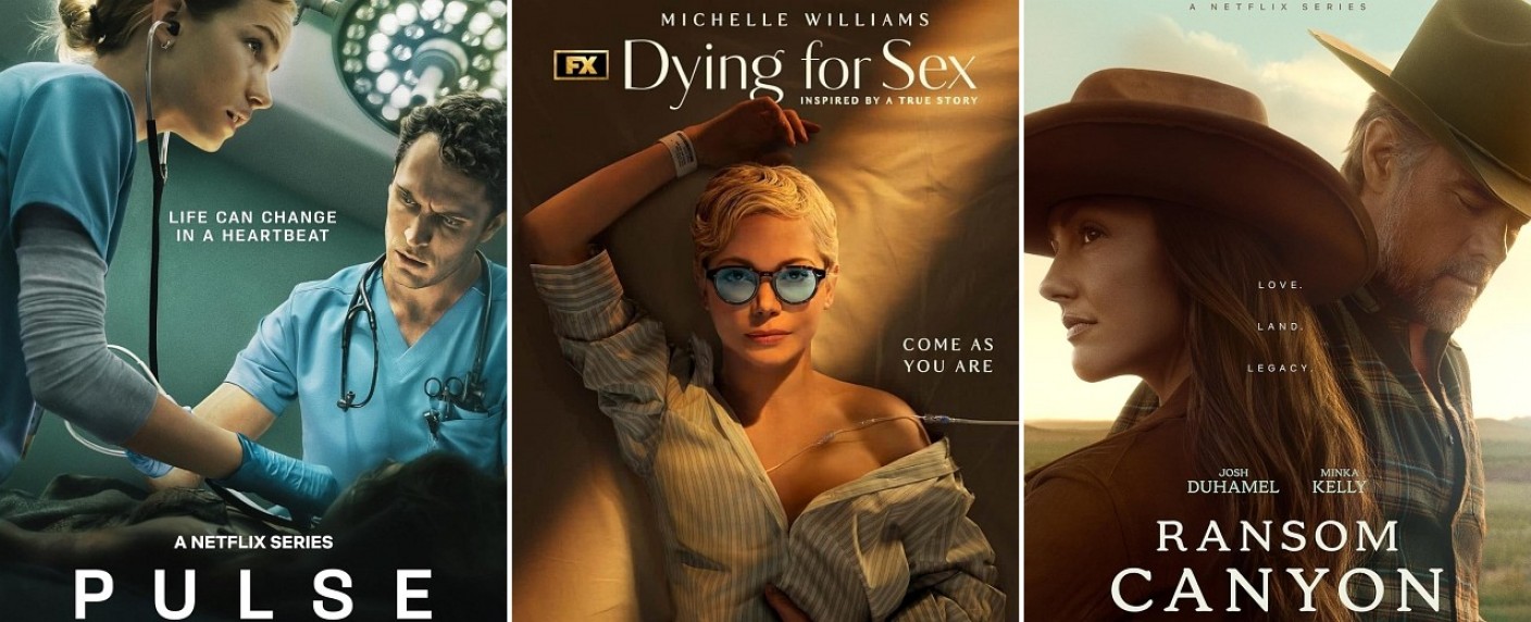 Die 8 wichtigsten Serien im April – Von „Pulse“ bis „Mord auf dem Inka-Pfad“, von „Ransom Canyon“ bis „Dying for Sex“ – Bild: Netflix/​Disney+/​Netflix