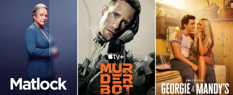 Starten im Mai: „Matlock“, „Murderbot“ und „Georgie & Mandy“ – Bild: CBS/AppleTV+/CBS