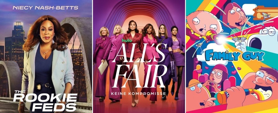 Starten im November bei Disney+: „The Rookie: Feds“, „All’s Fair“ und neue Folgen von „Family Guy“ – Bild: Diseny+
