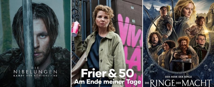 Die 8 wichtigsten Serien im November – Von „Frier und Fünfzig“ bis „Robin Hood“, von „Die Nibelungen“ bis „Herr der Ringe“ – Bild: RTL+ /​ Joyn und Sat.1 /​ ZDFneo