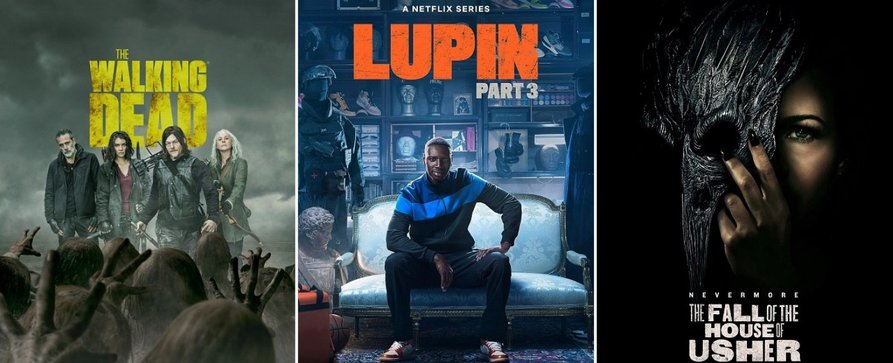 Netflix-Highlights im Oktober: „Lupin“, „Untergang des Hauses Usher“ und „The Walking Dead“ – Streaming-Primus punktet in der zweiten Reihe auch mit „Young Sheldon“ – Bild: Netflix