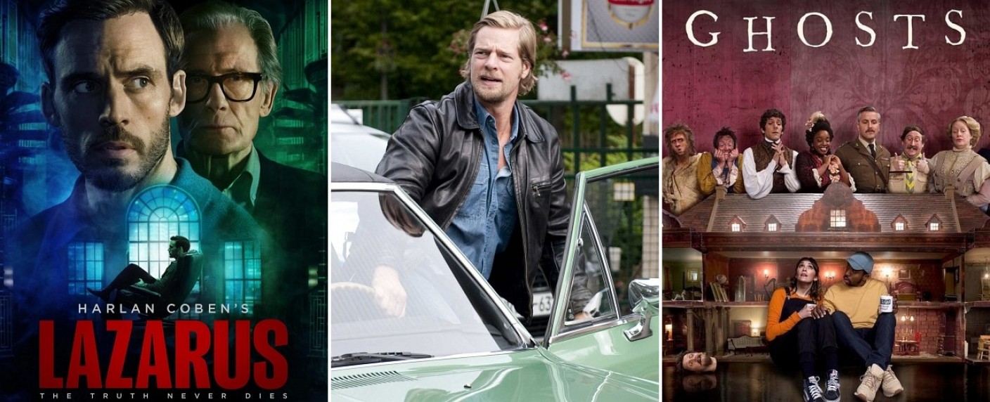 Prime-Video-Highlights im Oktober: „Der letzte Bulle“, „Harlan Coben’s Lazarus“ und britische „Ghosts“ – Auch neue Staffel von „7 vs. Wild“ sowie „FBoy Island“ am Start – Bild: Amazon MGM Studios; SAT.1 Martin Rottenkolber/​ BBC