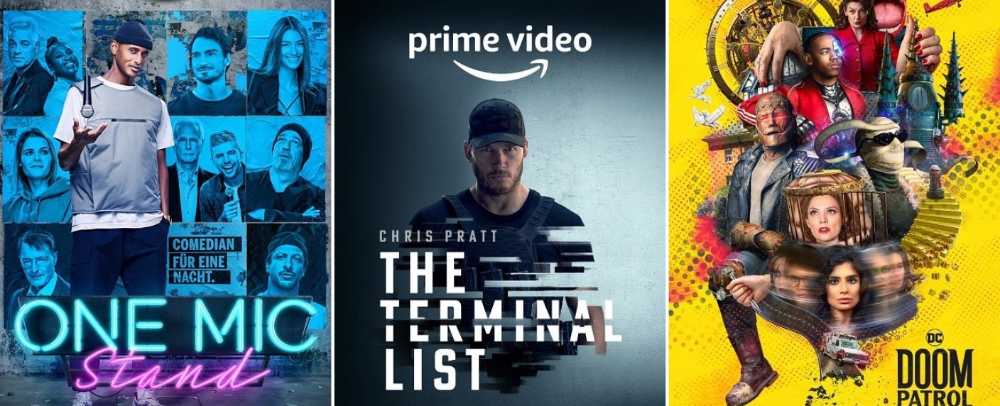 Amazon-Highlights im Juli: „The Terminal List“, „Doom Patrol“, „The Flight Attendant“ und „One Mic Stand“ – Streamingdienst mit einigen vielversprechenden Serien – Bild: Prime Video