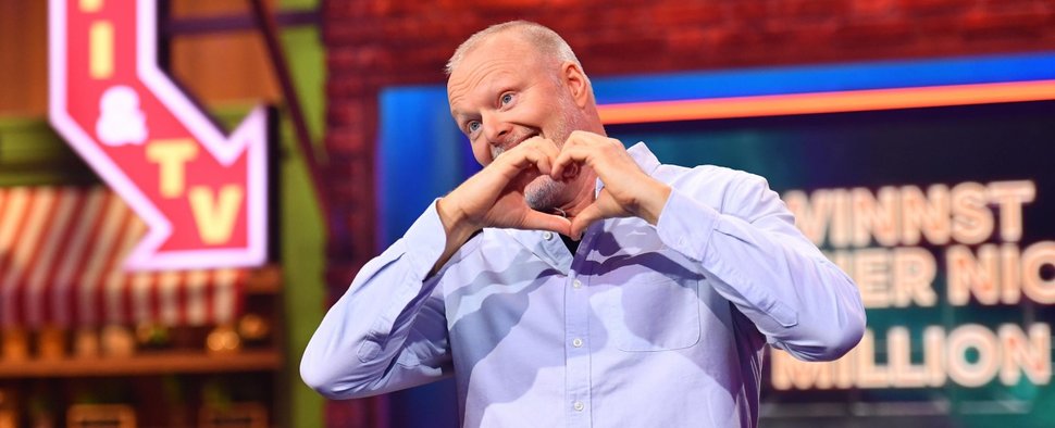 Stefan Raab in seiner neuen Show „Du gewinnst hier nicht die Million“ – Bild: RTL/Raab Entertainment/Julia Feldhagen