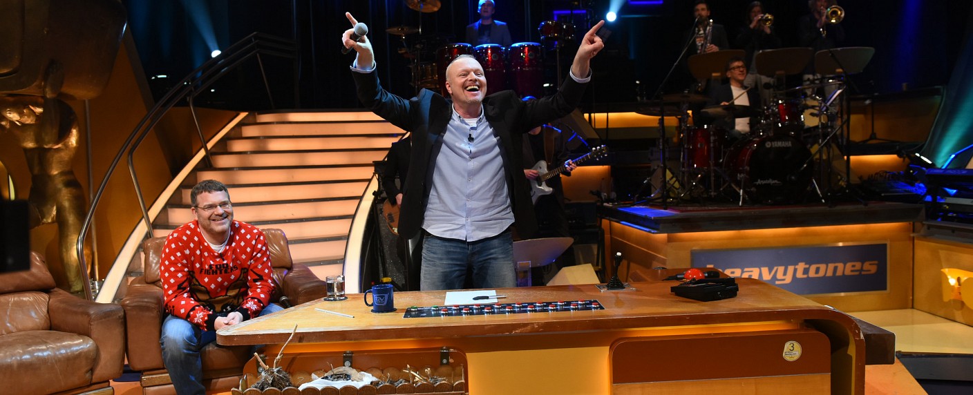 „TV total“ verabschiedet sich mit bester Quote seit acht Jahren – Stefan Raabs vorletzter Fernsehauftritt sehr gefragt – Bild: ProSieben/​Willi Weber