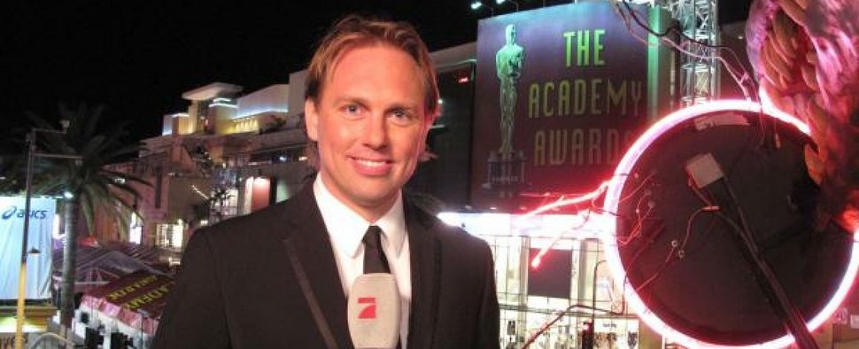 Steven Gätjen in vertrauter Rolle: als Oscar-Reporter in Los Angeles – Bild: ProSieben