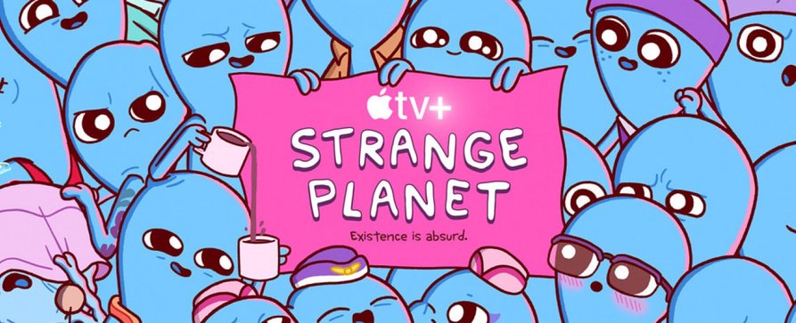 [UPDATE] „Strange Planet“-Trailer: Comic-Adaption des „Community“-Schöpfers startet – Blaue Aliens untersuchen den allzu irdischen Alltag – Bild: Apple TV+