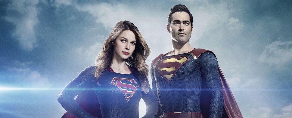 Supergirl (Melissa Benoist) und Superman (Tyler Hoechlin) in „Supergirl“ – Bild: The CW