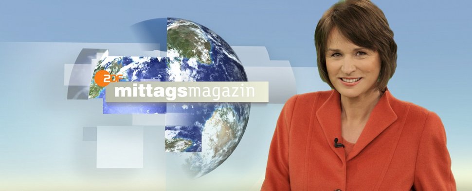 Susanne Conrad moderiert am Freitag zum letzten Mal das „ZDF-Mittagsmagazin“ – Bild: R. Rossival/ZDF