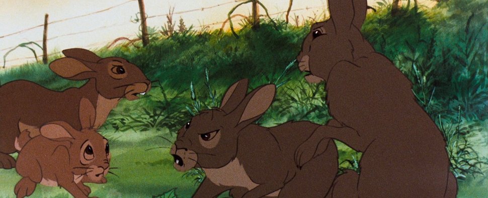 Szenebild aus dem Film „Watership Down“ von 1978 – Bild: Concorde Home Entertainment
