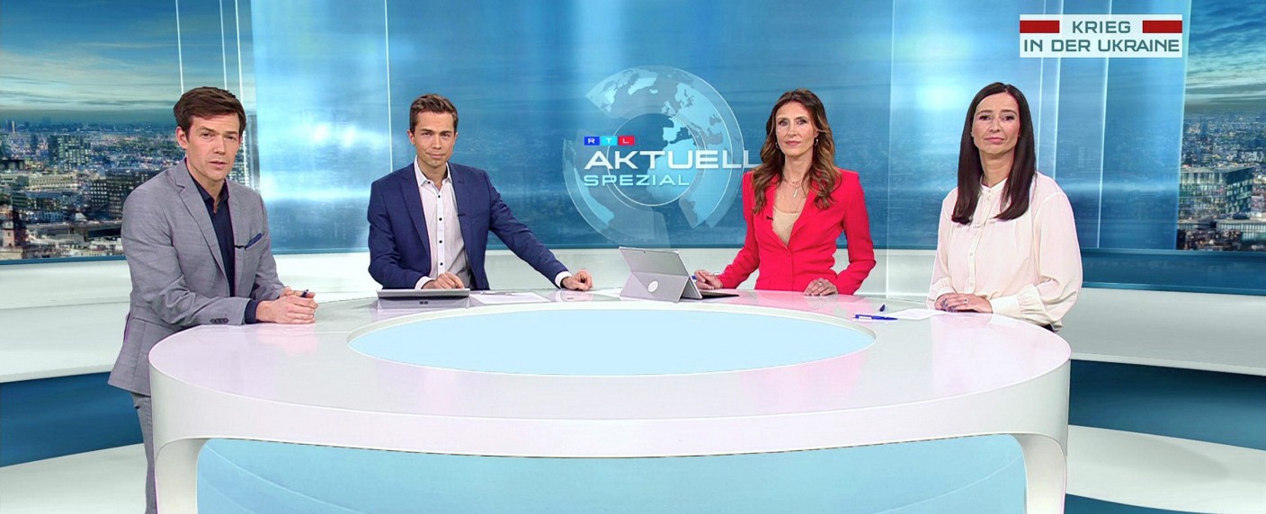 Krieg gegen die Ukraine: Sondersendungen in der Primetime am Montag – Aktuelle Berichterstattung sorgt für Programmänderungen – Bild: RTL