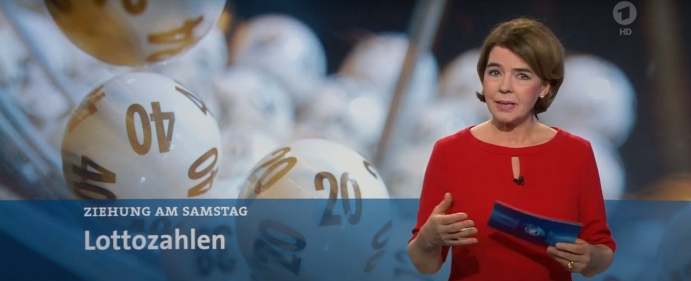 Gewinnzahlenpanne rutscht in der „Tagesschau“ durch – Grafikfehler sorgt für kurze Verwirrung – Bild: Das Erste/​Screenshot
