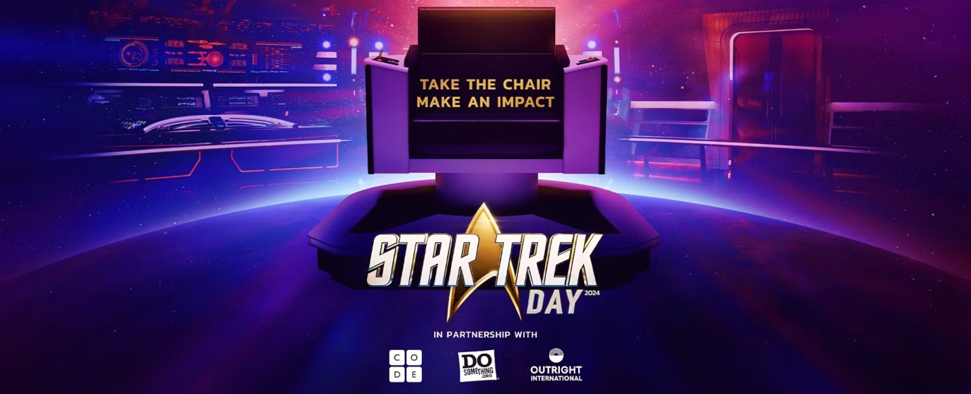 „Star Trek“-Day 2024 mit Programm auch in Berlin – Pop-Up-Event unter dem Motto „Take the Chair, Make an Impact“ – Bild: StarTrek.com