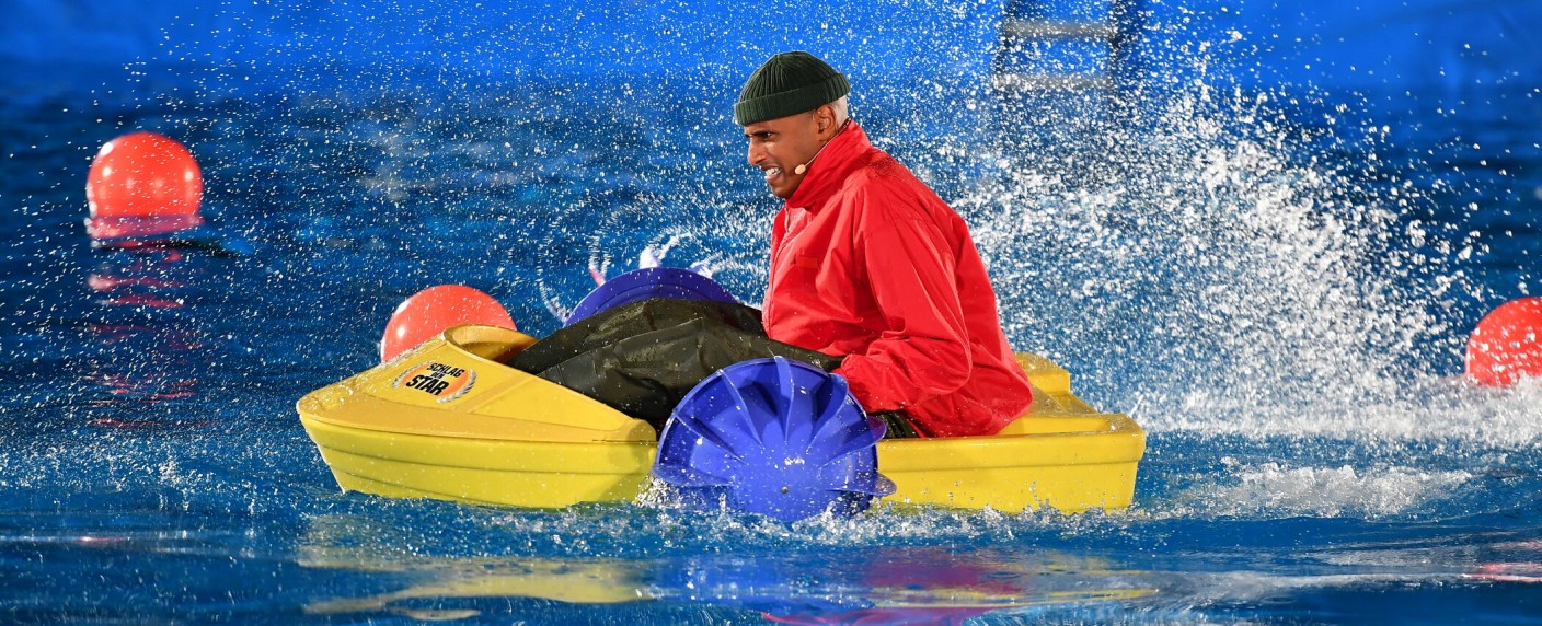 ProSieben startet Wettkampf-Show mit Teddy Teclebrhan – „Teddy gönnt dir!“ zunächst zwei Mal am Donnerstagabend – Bild: obs/​ProSieben