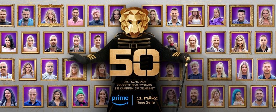 [UPDATE] „The 50“: Starttermin und Trailer für neue Show mit 50 Realitystars – Von Jenny Elvers über Cora Schumacher bis Thorsten Legat – Bild: Amazon Prime Video