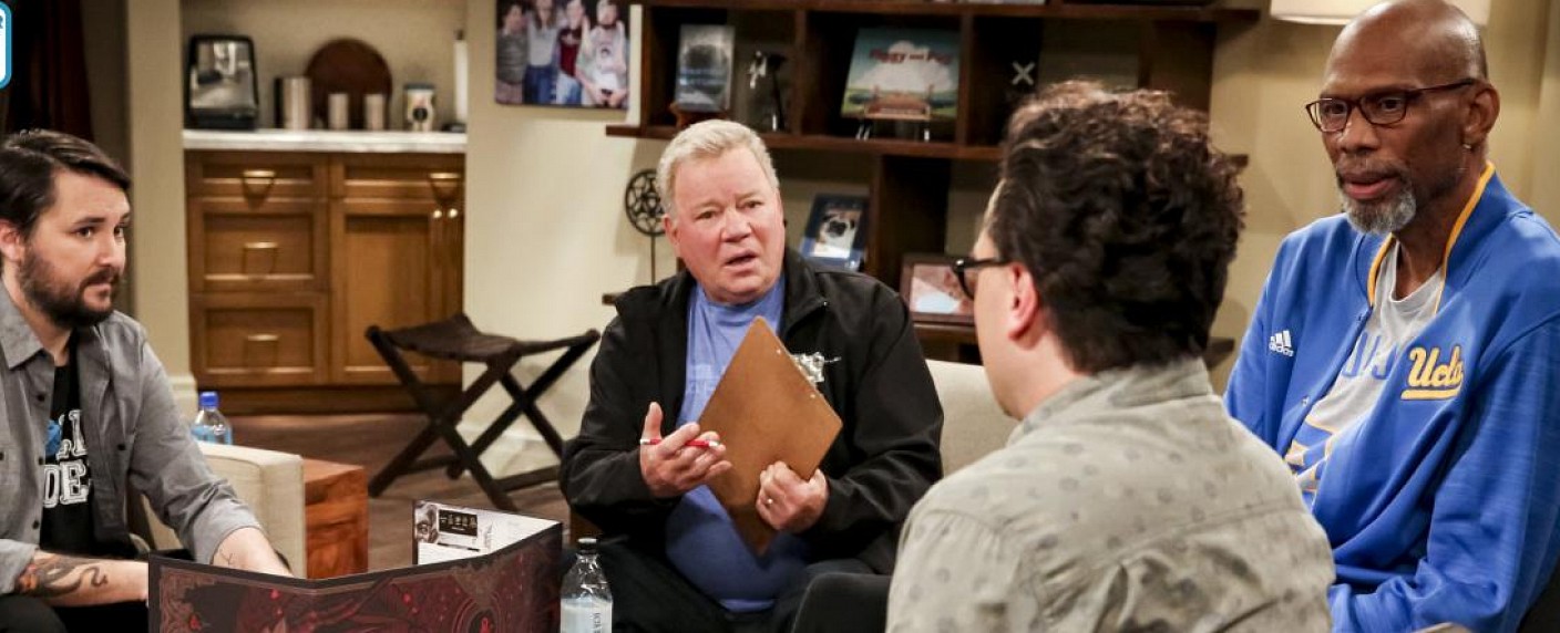 „The Big Bang Theory“: Blick hinter die Kulissen von William Shatners Folge – „The D & D Vortex“ läuft am Donnerstag in den USA – Bild: CBS