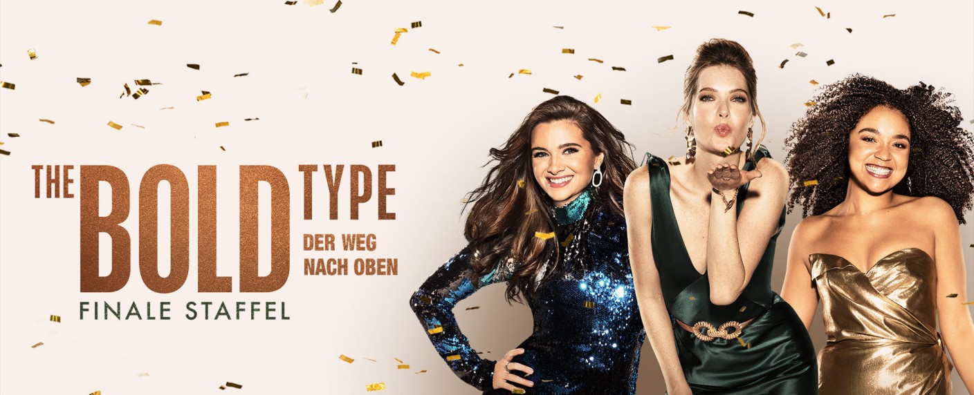 „The Bold Type“: Serienfinale kommt noch im August zu Prime Video – Runder Abschlied von Jane, Kat und Sutton mit Staffel fünf – Bild: Prime Video