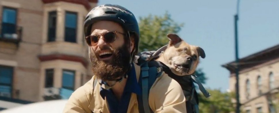 „The Guy“ (Ben Sinclair) und sein tierischer Beifahrer in „High Maintenance“ – Bild: HBO