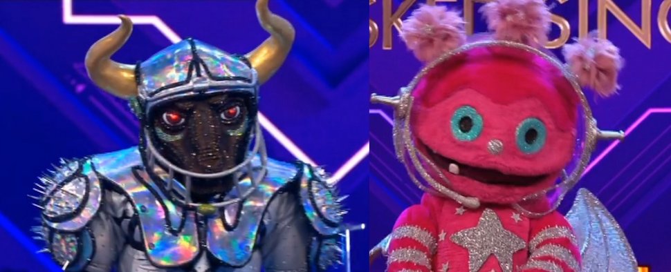 „The Masked Singer“: Stier und Monstronaut mussten kurz vor dem Finale ihre Masken fallen lassen – Bild: ProSieben/Screenshot