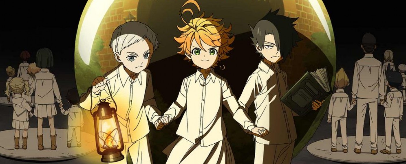 „The Promised Neverland“: ProSieben Maxx verstärkt die AnimeNight – Kinder im Waisenhaus kämpfen gegen den Pakt zwischen Menschen und Dämonen – Bild: Kaiu Shirai, Poskua Demizu/​Shueisha, The Promised Neverland Committee