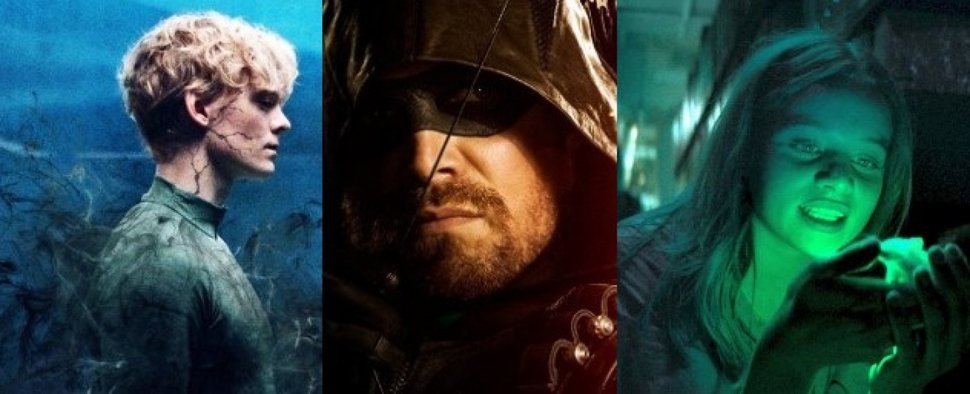 „The Rain“, „Arrow“ und „Biohackers“ – Bild: Netflix/The CW/Netflix/Marco Nagel