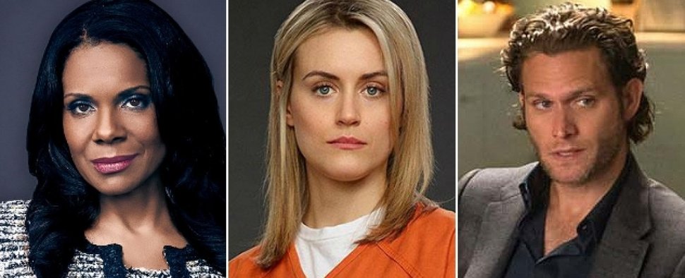 „The Second Wave“: Audra McDonald (l.), Taylor Schilling (m.) und Steven Pasquale (r.) spielen die Hauptrollen – Bild: CBS/Netflix