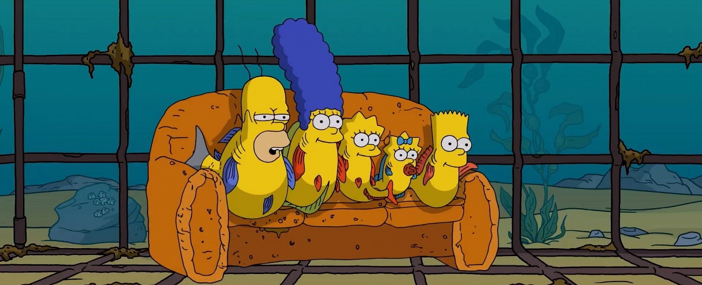 „The Shrimpsons“: Unterwasser-Vorspann für „Die Simpsons“ – Vorspann aus der 29. Staffel verlegt Springfield unter die Meeresoberfläche – Bild: FOX