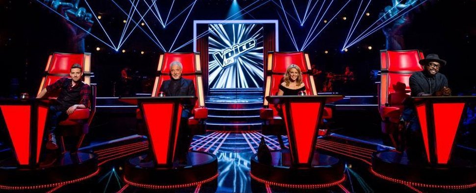 „The Voice UK“ mit Ricky Wilson, Tom Jones, Kylie Minogue und will.i.am – Bild: BBC