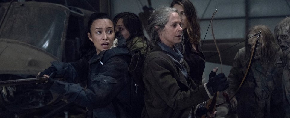 „The Walking Dead“: Auf der Suche nach Lebensmitteln geraten die Protagonisten in eine Walker-Herde – Bild: AMC