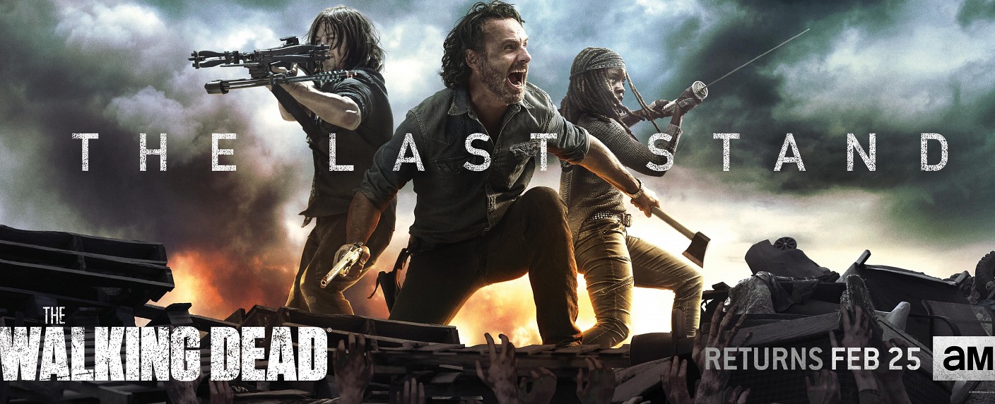 „The Walking Dead“: Infos und Key-Art zur zweiten Hälfte der achten Staffel – Das letzte Gefecht steht an – doch für wen? – Bild: AMC