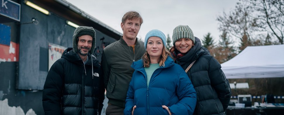 Nina Gummich ist als Theresa Wolff zurück beim Dreh für eine neue „Thüringenkrimi“-Folge – Bild: ZDF/Ziegler Film