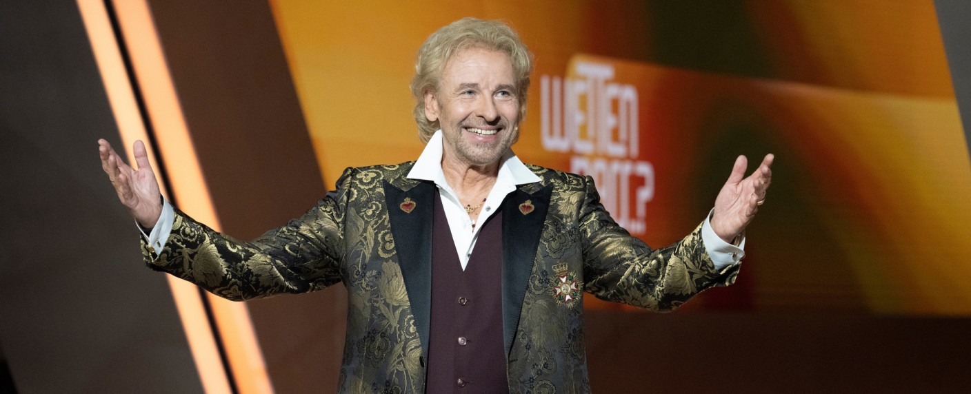 Gottschalk über „Wetten, dass..?“-Ende: „Die großen Zeiten der Samstagabendunterhaltung sind vorbei“ – Gründe für den Abschied und Einladung an Michelle Hunziker – Bild: ZDF/​Sascha Baumann