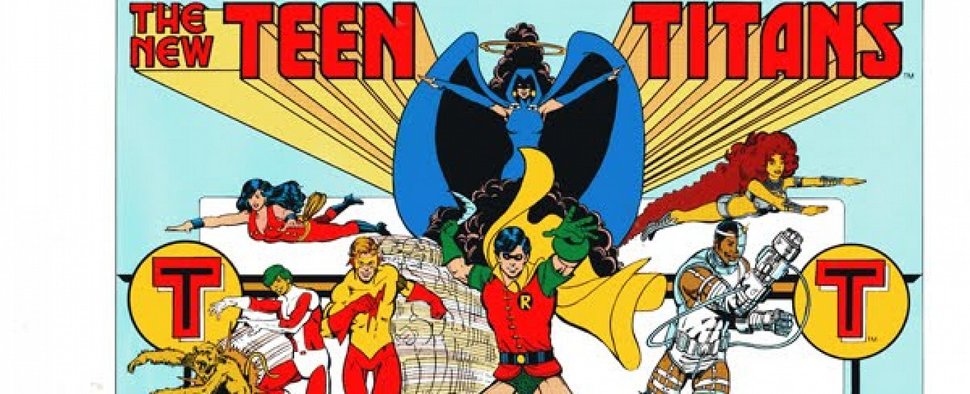 Die Teen Titans: Robin, Raven (Mitte) und Starfire (oben rechts) sind dabei, die anderen nicht – Bild: DC Comics