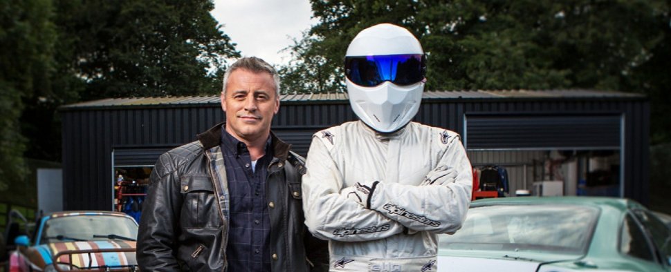 „Top Gear“: Matt LeBlanc mit „The Stig“ – Bild: Rod Fountain/BBC Worldwide