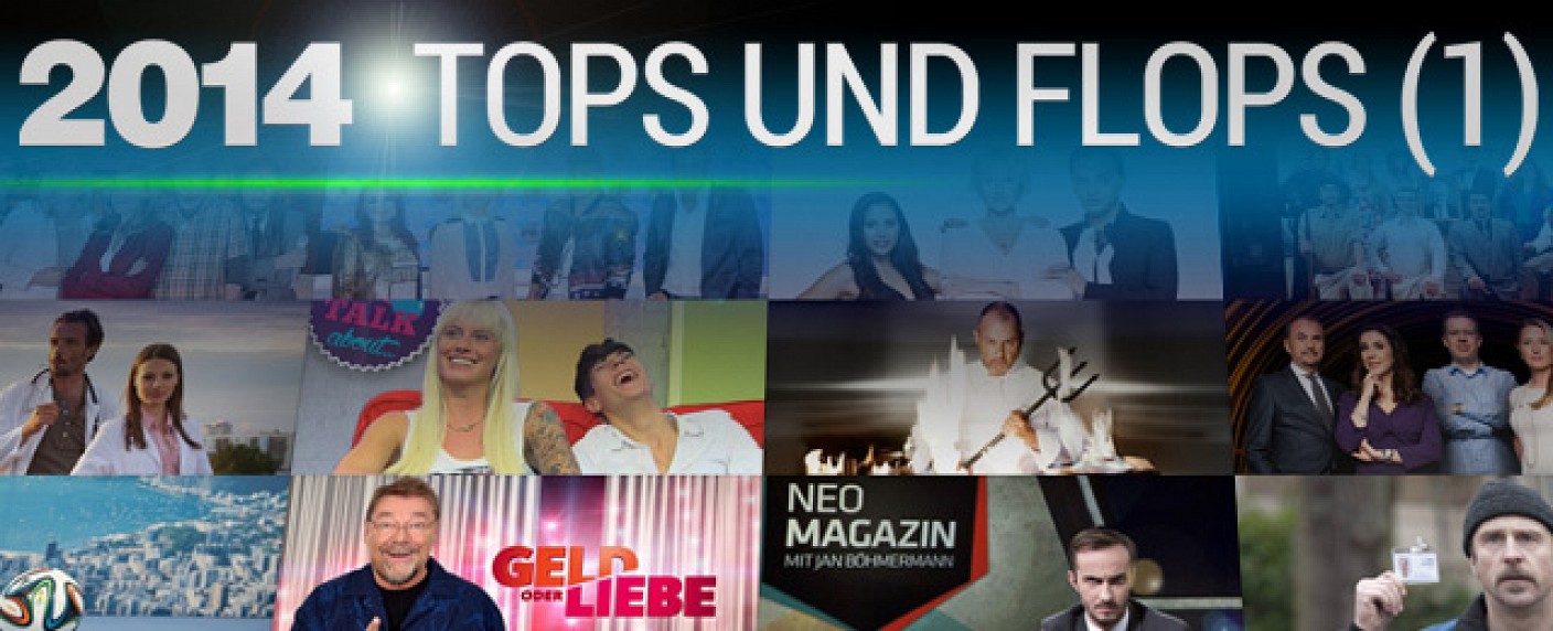 Die nationalen Flops des TV-Jahres 2014⁠–⁠33 nationale Tiefpunkte im Rückblick – von Glenn Riedmeier