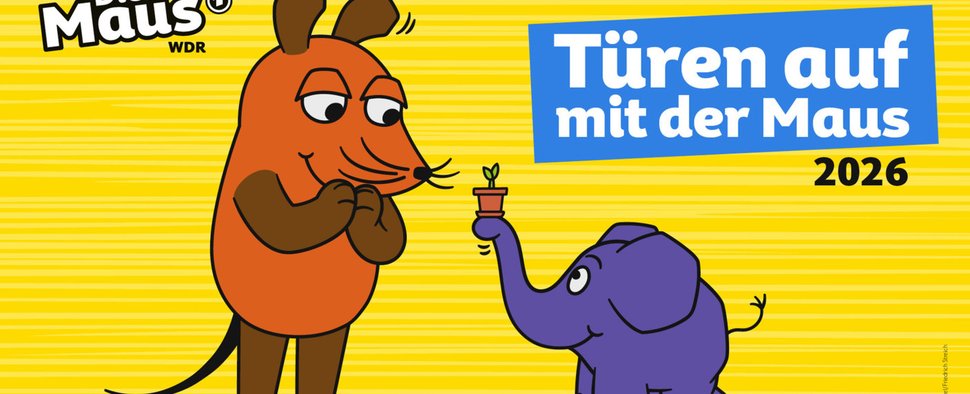 "Die Sendung mit der Maus"-Marathon am Tag der Deutschen Einheit – Fast 10 Stunden Lach- und Sachgeschichten – Bild: WDR