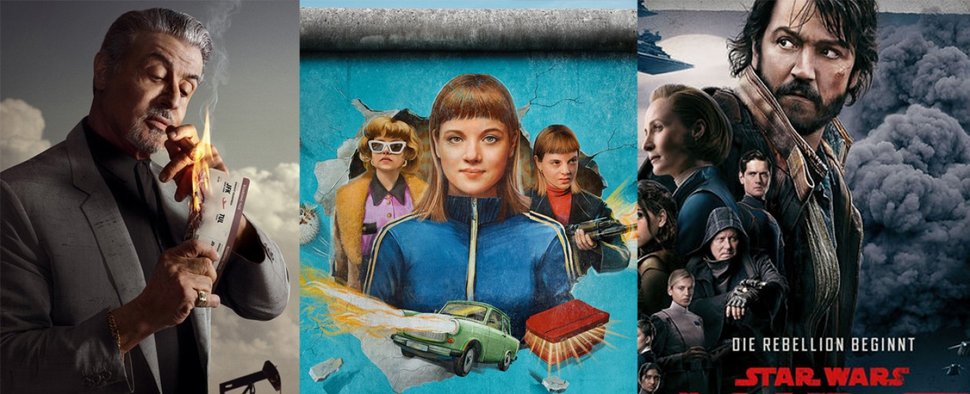 „Tulsa King“, „Kleo“ und „Andor“ zählen zu den Besten Serien 2022 – Bild: Netflix/Paramount/Disney
