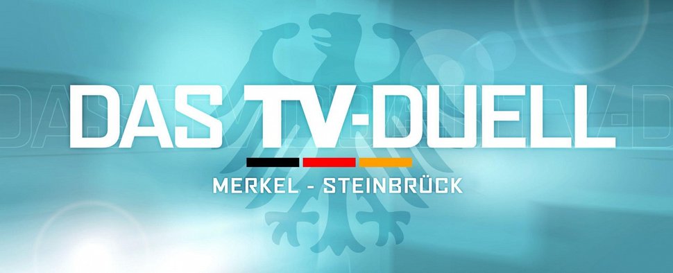 Mehr als 17 Millionen Zuschauer sahen das "TV-Duell" – Merkel und Steinbrück überzeugten zumindest aus Quotensicht – Bild: RTL