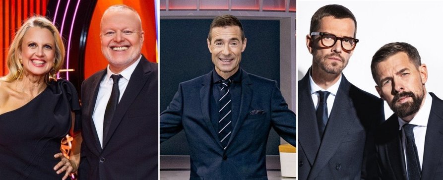 Publikumsvoting: Raab & Schöneberger, Pflaume und Joko & Klaas konkurrieren um „beliebteste Familienshow“ – „Ein sehr gutes Quiz“, „Klein gegen Groß“ und „Wer weiß wie wann was war?“ für Blauen Panther nominiert – Bild: RTL/​Raab Entertainment/​Willi Weber/​NDR/​Thorsten Jander/​Joyn/​Nadine Rupp