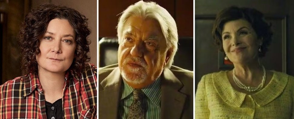 v. l.: Sara Gilbert, Bruce McGill und Sherilyn Fenn – Bild: ABC/Amazon Prime Video/Starzplay