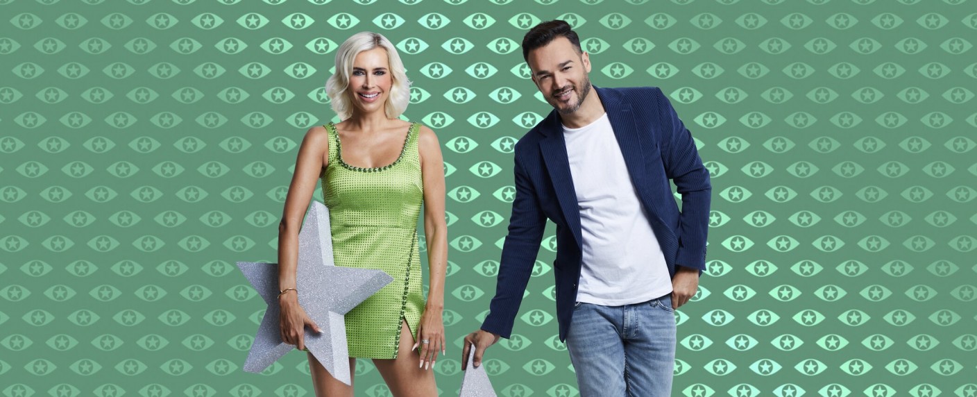 „Promi Big Brother“: Model und „DSDS“-Urgestein ziehen ein – Verena Kerth und Daniel Lopes in zwölfter Staffel dabei – Bild: Joyn/​Marc Rehbeck