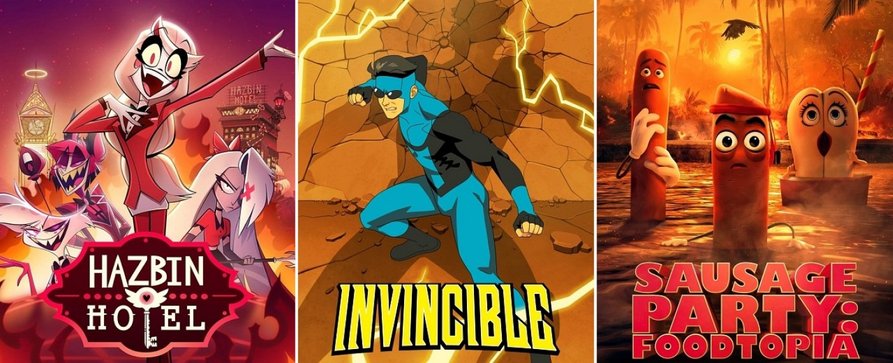 „Invincible“, „Hazbin Hotel“ und „Sausage Party: Foodtopia“ erhalten weitere Staffeln – Drei Animations-Serien für Erwachsene verlängert – Bild: Prime Video