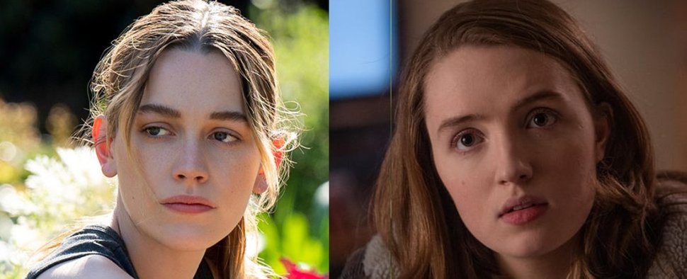 Victoria Pedretti („You – Du wirst mich lieben“, l.) und Kiera Allen („Run“, r.) führen neue Serie „Disinherited“ an – Bild: Netflix