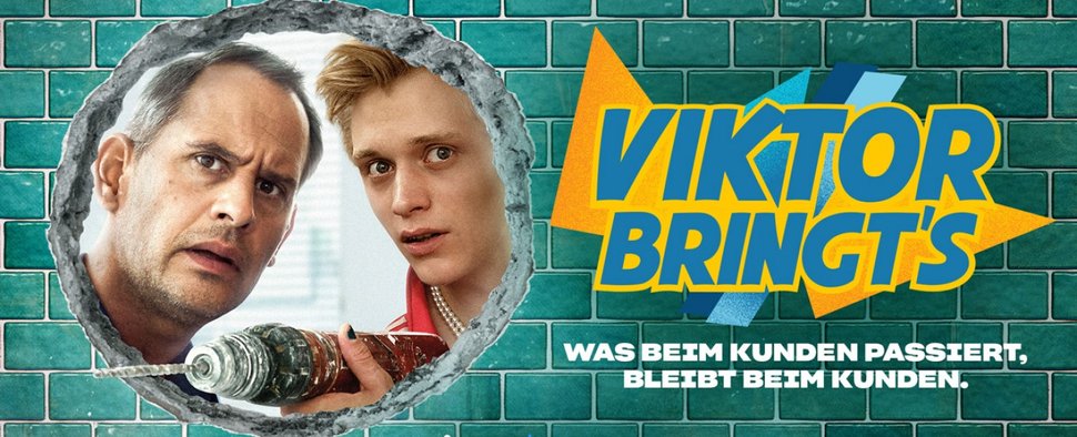 „Viktor Bringt’s“ mit Moritz Bleibtreu (l.) und Enzo Brumm – Bild: Prime Video